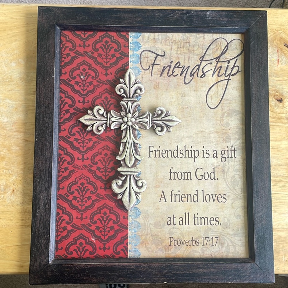 Friendship Bible verse portrait 💚5/$25💜